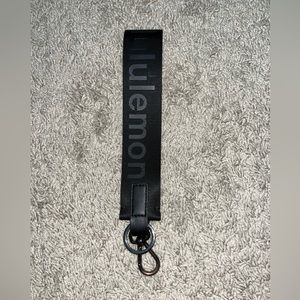 Lululemon Never Lost Keychain in Black